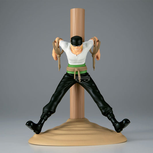 One Piece Figure Life PVC Statue Pirate Hunter Zoro 17 cm - AniMuchuu