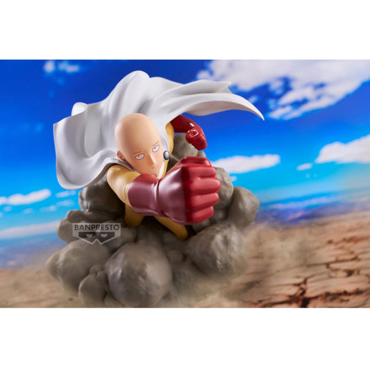 One Punch Man Diorama PVC Statue Saitama 15 cm - AniMuchuu