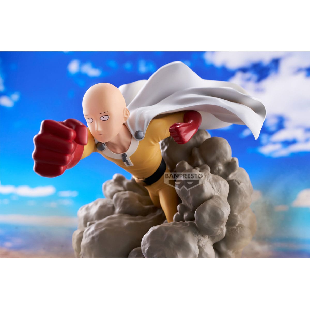 One Punch Man Diorama PVC Statue Saitama 15 cm - AniMuchuu