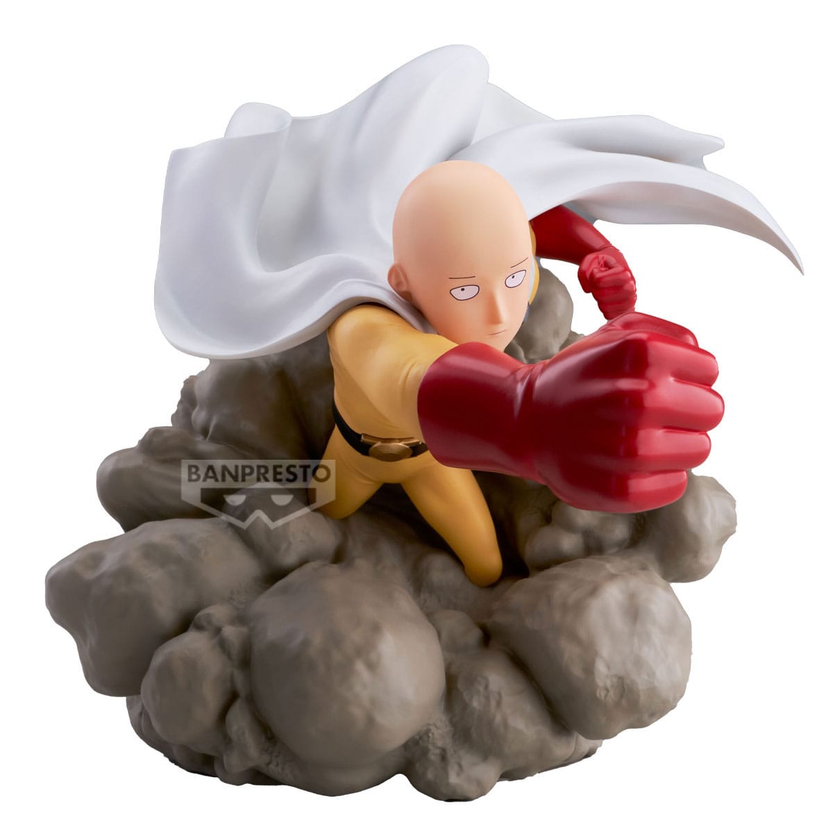 One Punch Man Diorama PVC Statue Saitama 15 cm - AniMuchuu