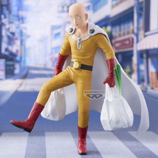 One Punch Man PVC Statue One Punch Life Saitama 20 cm - AniMuchuu