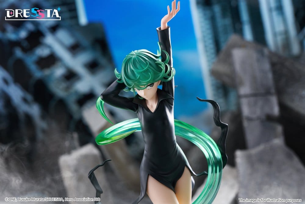 One-Punch Man Dressta PVC Figure Terrible Tornado 24 cm - AniMuchuu