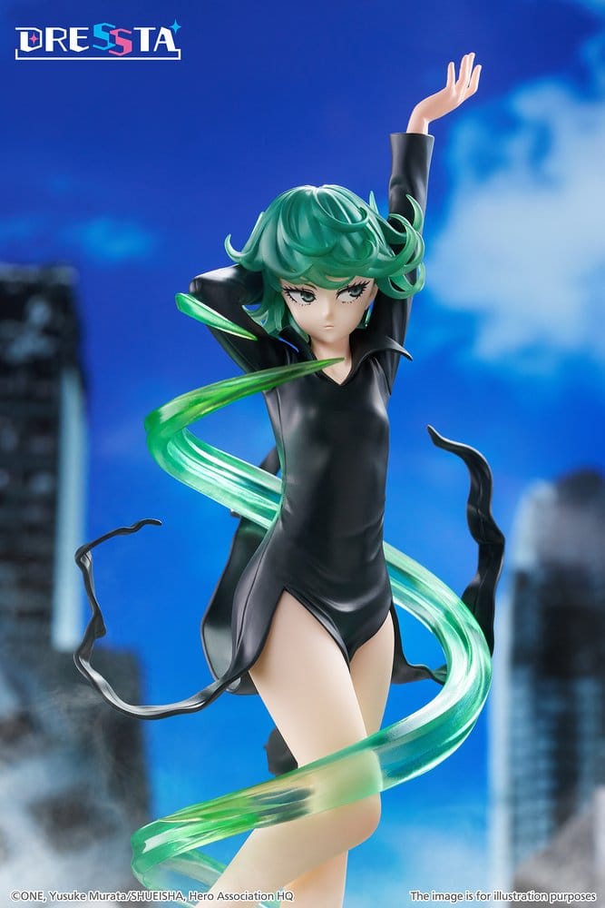 One-Punch Man Dressta PVC Figure Terrible Tornado 24 cm - AniMuchuu