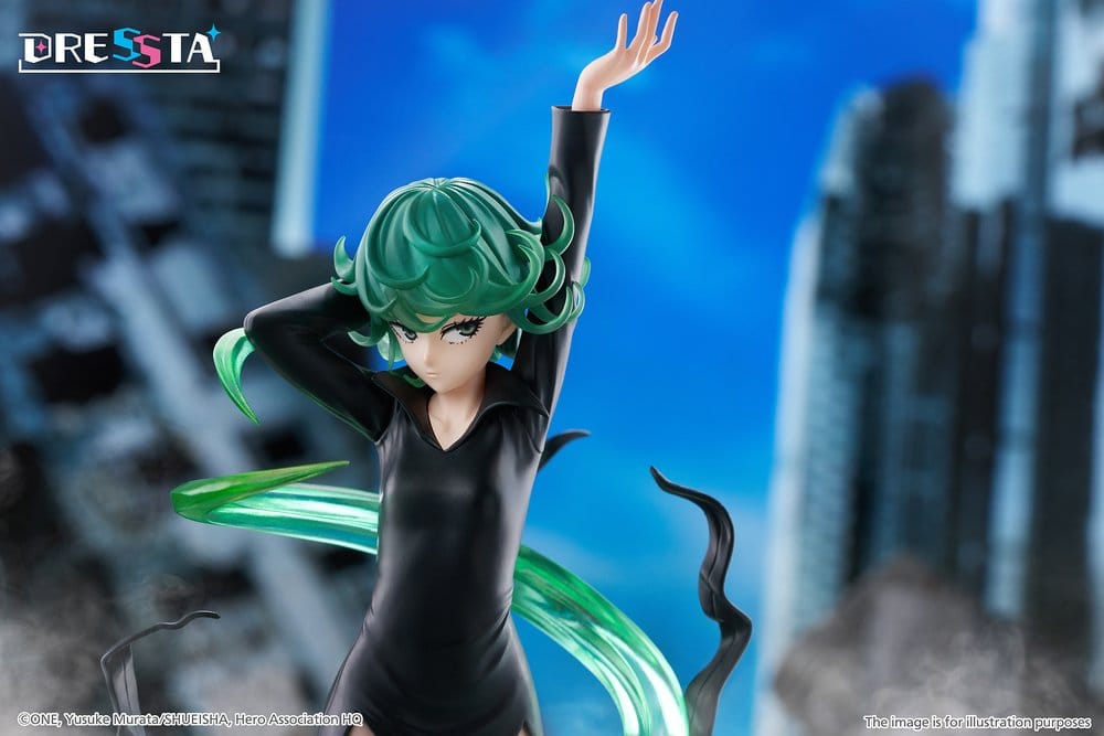 One-Punch Man Dressta PVC Figure Terrible Tornado 24 cm - AniMuchuu