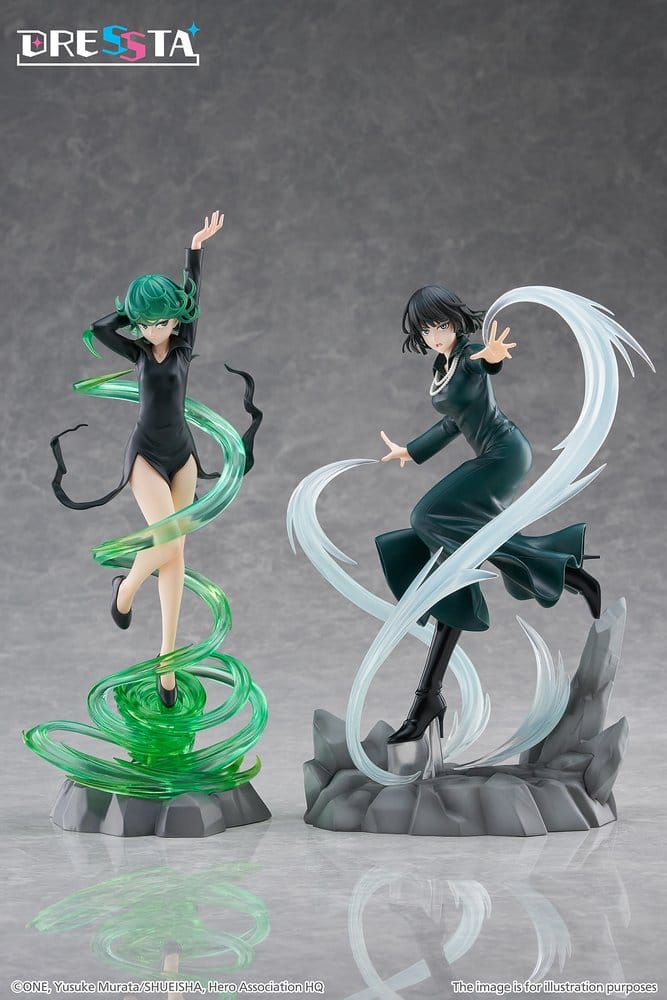 One-Punch Man Dressta PVC Figure Terrible Tornado 24 cm - AniMuchuu