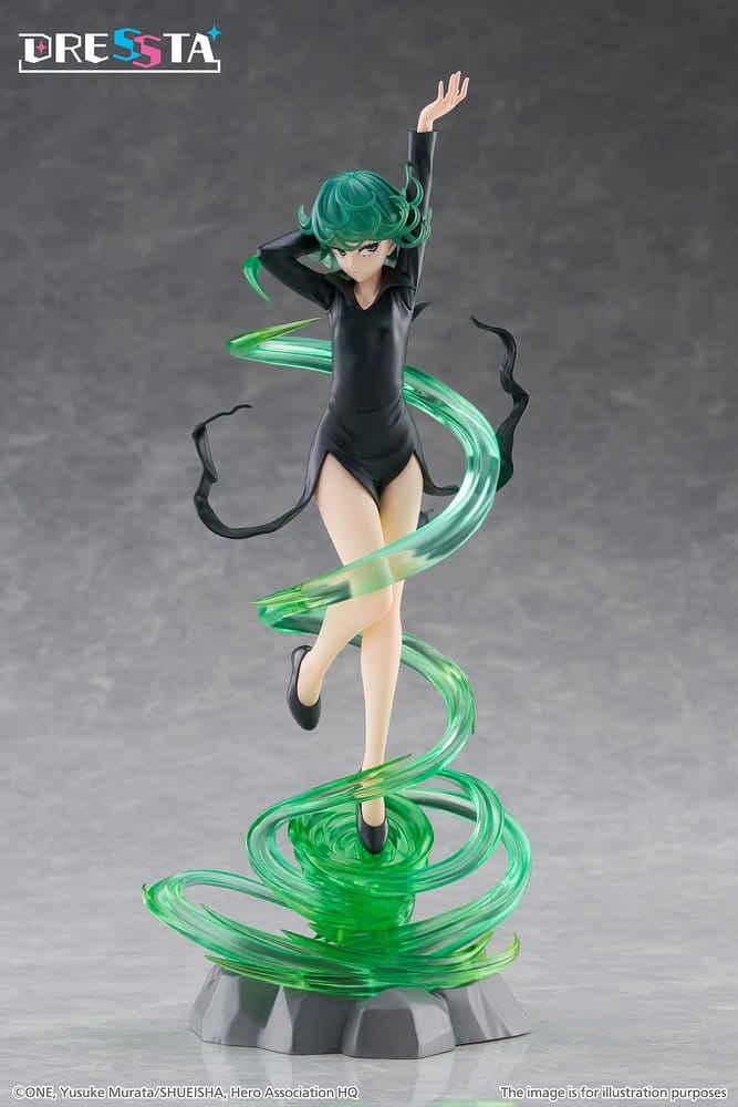 One-Punch Man Dressta PVC Figure Terrible Tornado 24 cm - AniMuchuu