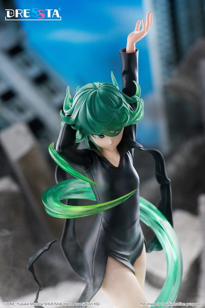 One-Punch Man Dressta PVC Figure Terrible Tornado 24 cm - AniMuchuu
