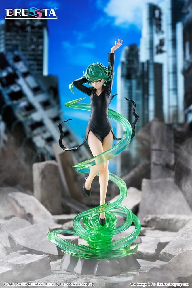 One-Punch Man Dressta PVC Figure Terrible Tornado 24 cm - AniMuchuu