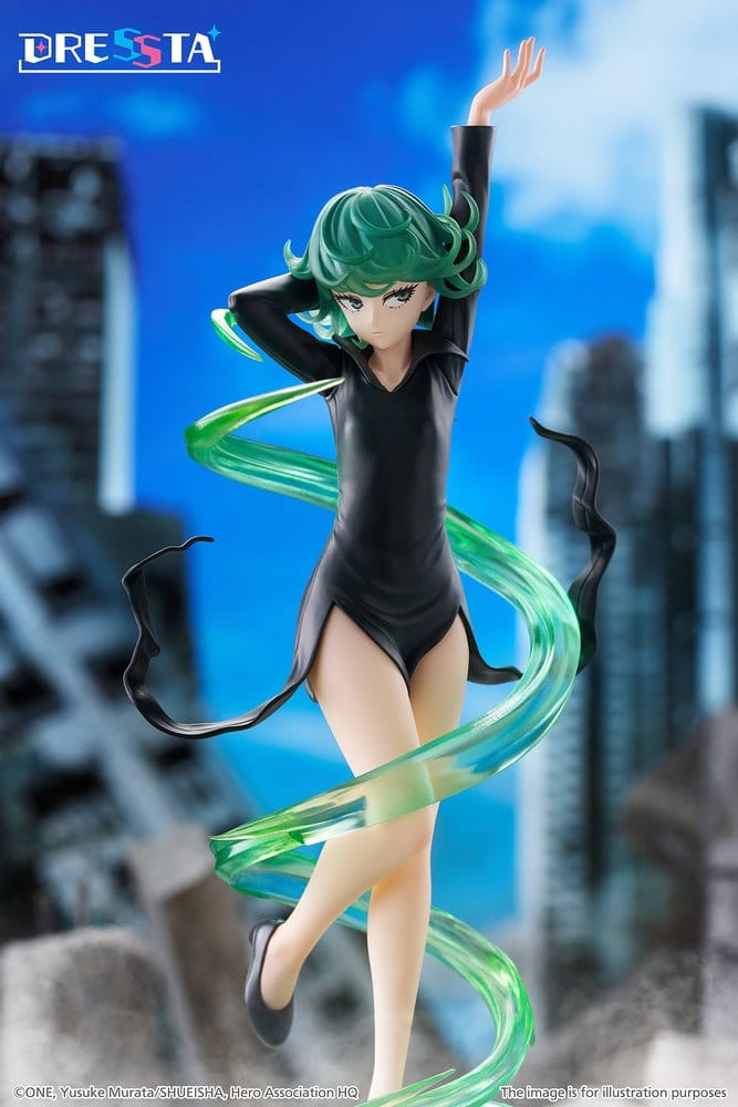 One-Punch Man Dressta PVC Figure Terrible Tornado 24 cm - AniMuchuu
