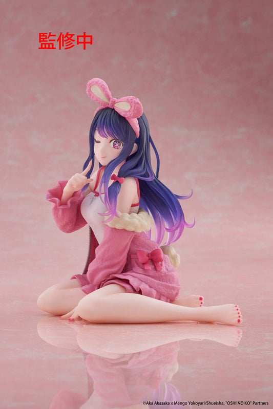 Oshi no Ko PVC Statue Desktop Cute Figure Ai Hoshino Rabbit Room Wear 13 cm