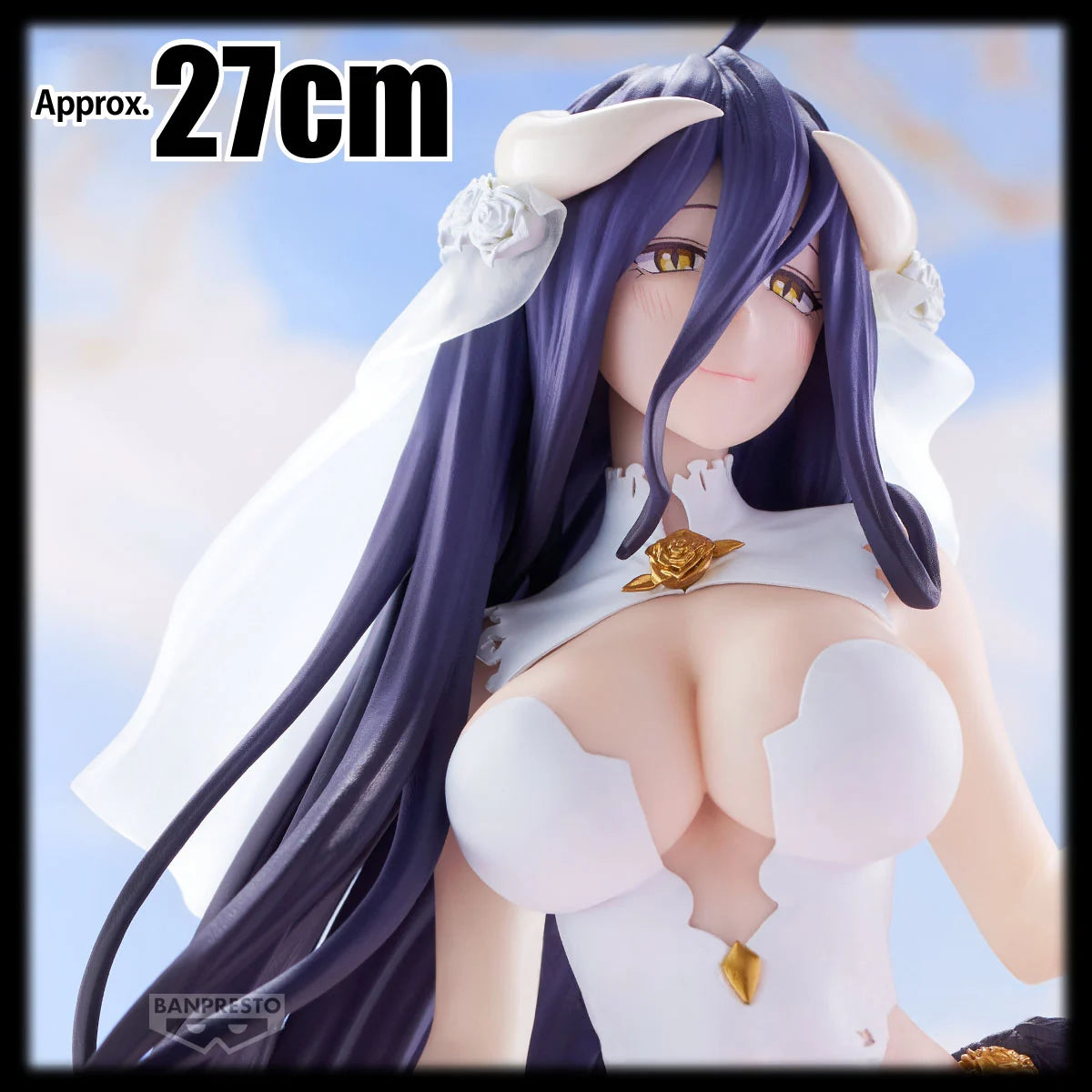 Overlord Glitter&Glamours PVC Figure Albedo 27 cm - AniMuchuu