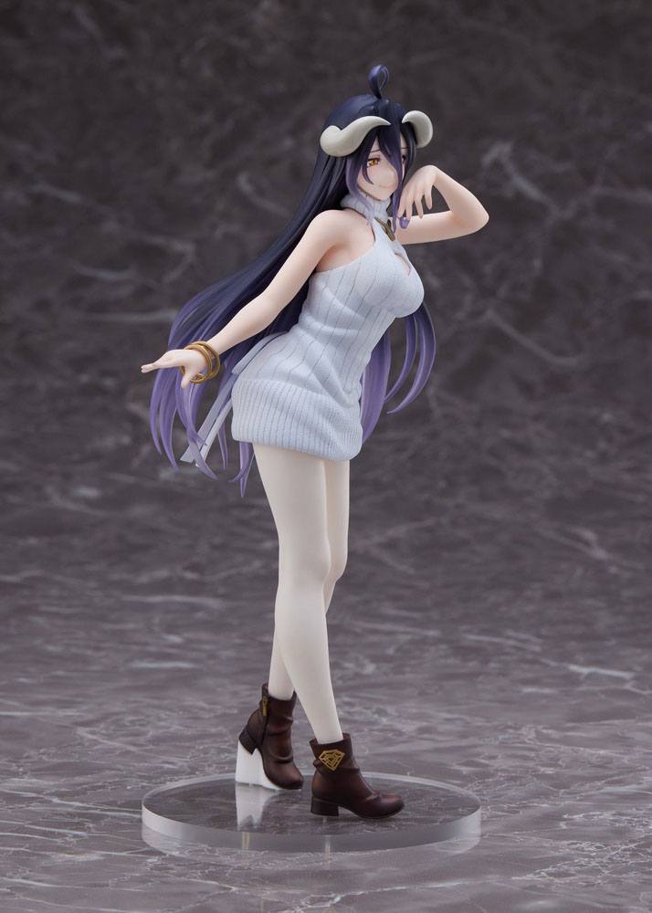 Overlord Coreful PVC Statue Albedo Knit Dress Ver. 20 cm - AniMuchuu