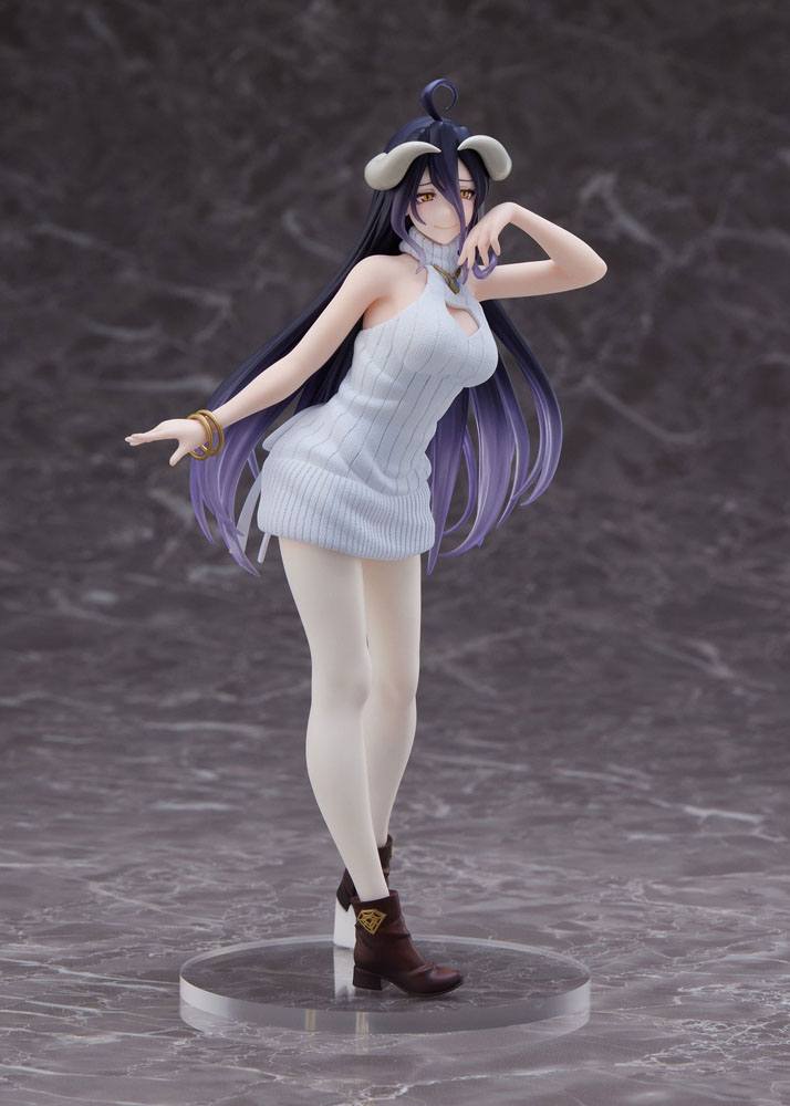 Overlord Coreful PVC Statue Albedo Knit Dress Ver. 20 cm - AniMuchuu