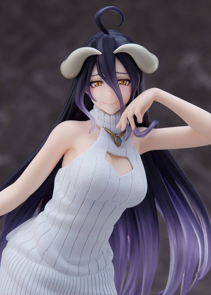 Overlord Coreful PVC Statue Albedo Knit Dress Ver. 20 cm - AniMuchuu