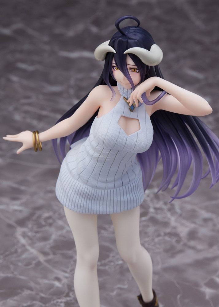 Overlord Coreful PVC Statue Albedo Knit Dress Ver. 20 cm - AniMuchuu