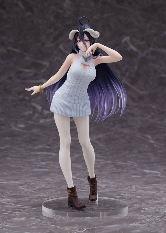 Overlord Coreful PVC Statue Albedo Knit Dress Ver. 20 cm - AniMuchuu