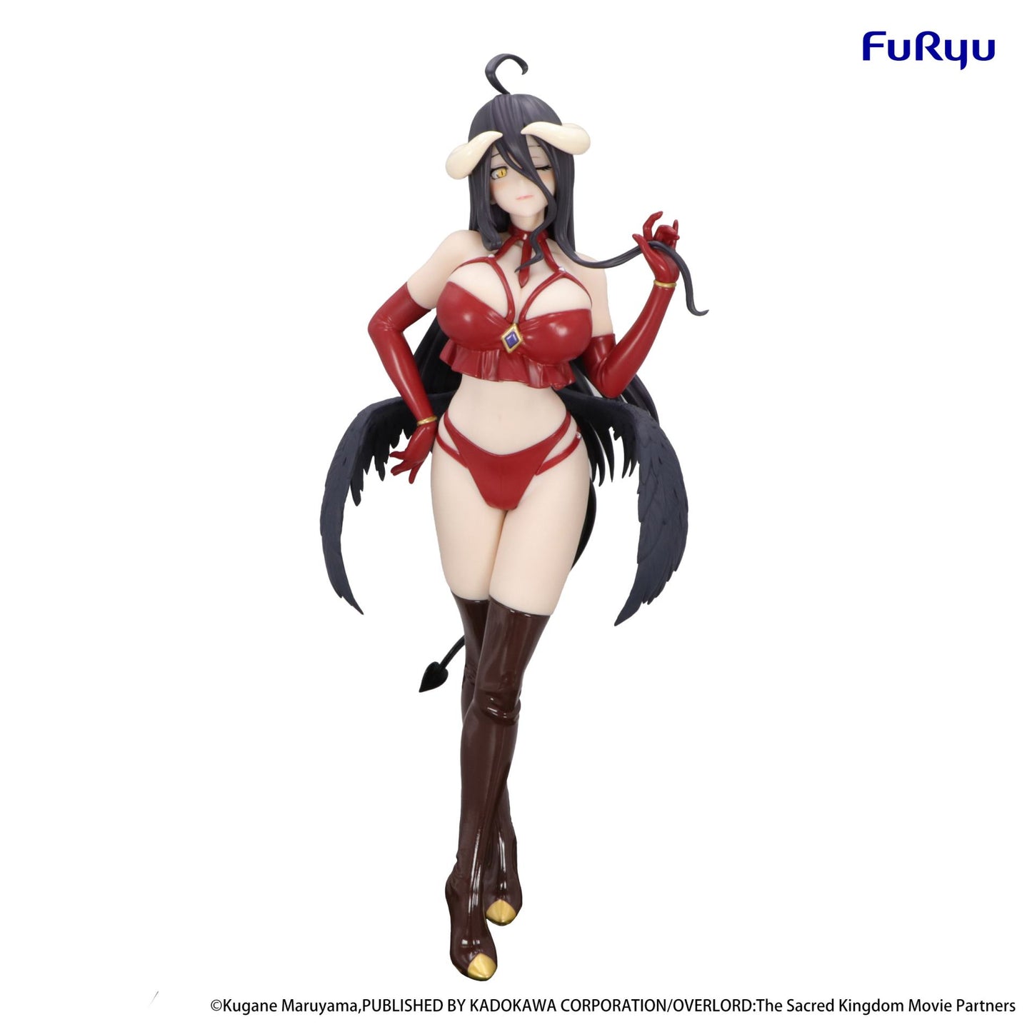 Overlord BiCute Dark PVC Statue Albedo: Red Ver. 26 cm - AniMuchuu