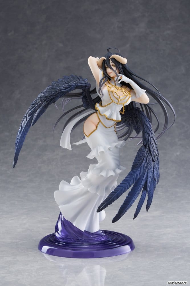 Overlord T-most PVC Statue Albedo Pure White Devil Ver. 29 cm - AniMuchuu