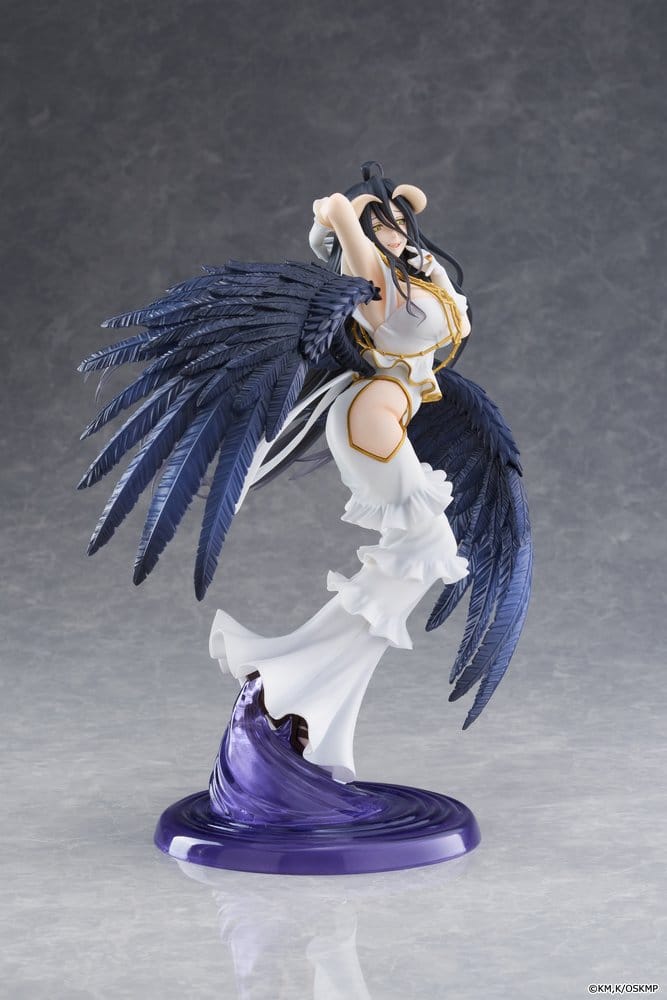 Overlord T-most PVC Statue Albedo Pure White Devil Ver. 29 cm - AniMuchuu
