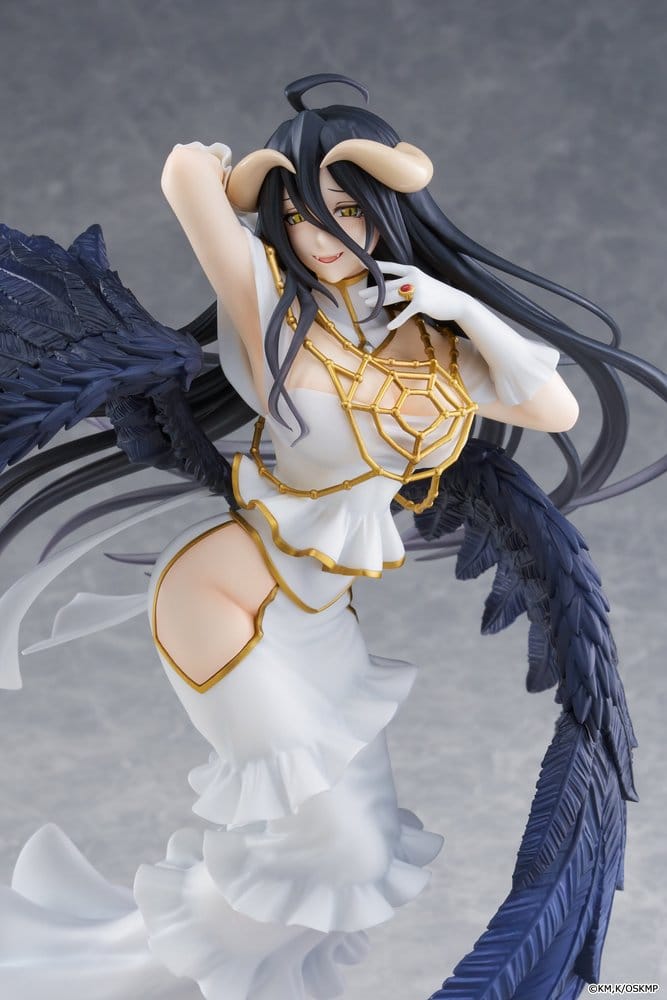 Overlord T-most PVC Statue Albedo Pure White Devil Ver. 29 cm - AniMuchuu