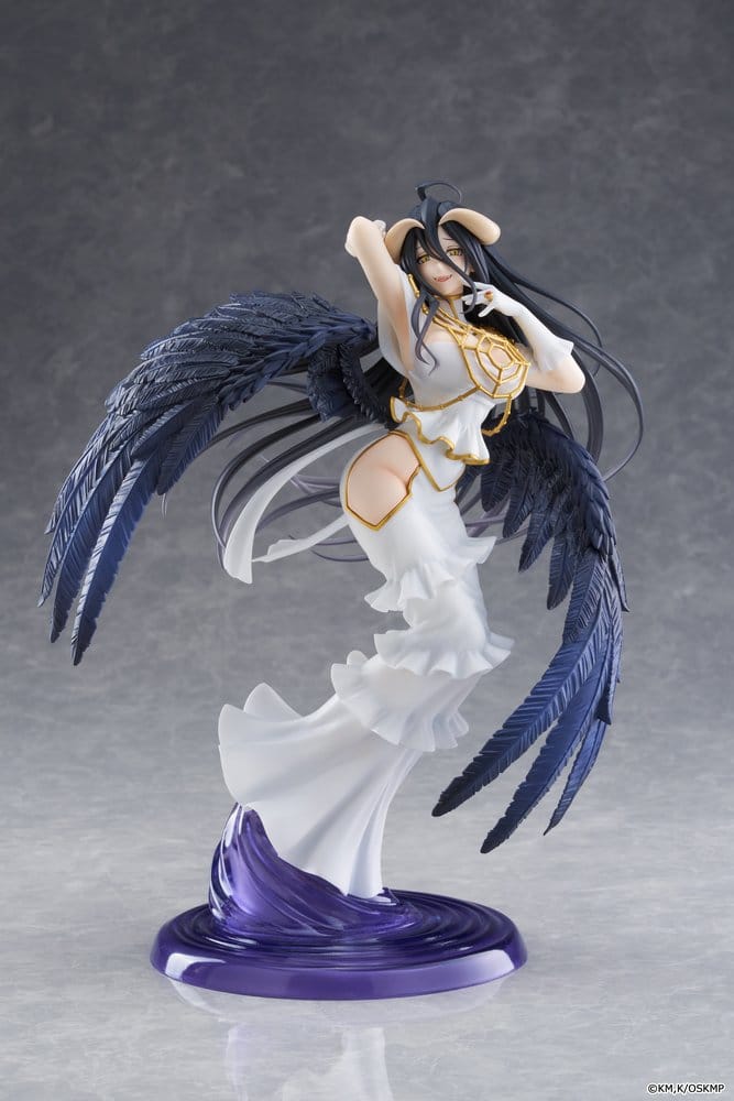 Overlord T-most PVC Statue Albedo Pure White Devil Ver. 29 cm - AniMuchuu