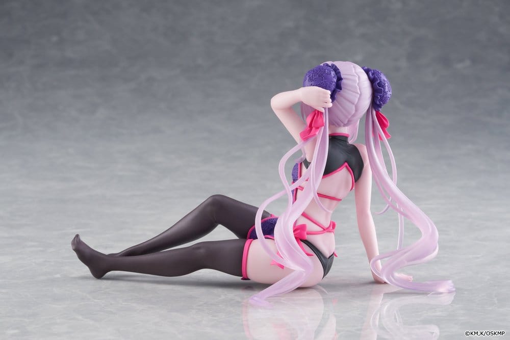 Overlord Desktop Cute PVC Statue Shalltear Bloodfallen Chinese Dress 13 cm - AniMuchuu