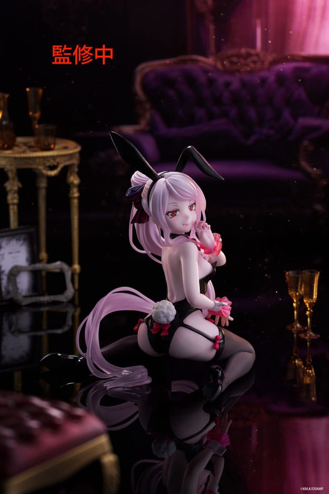 Overlord PVC Statue Desktop Cute Figure Shalltear Bunny Ver. 13 cm - AniMuchuu