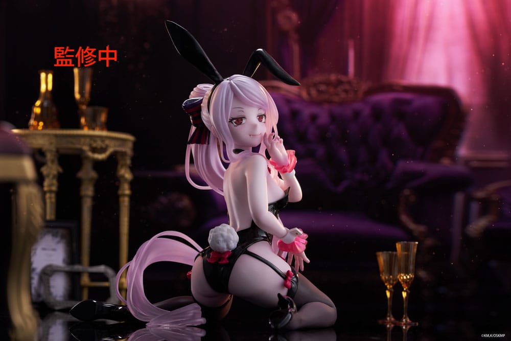 Overlord PVC Statue Desktop Cute Figure Shalltear Bunny Ver. 13 cm - AniMuchuu