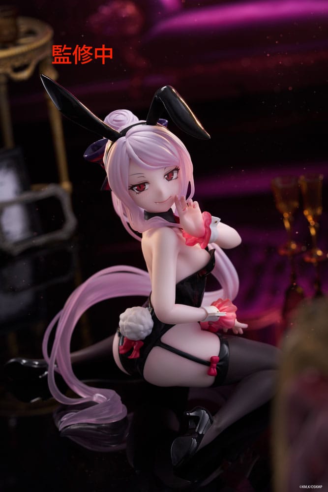 Overlord PVC Statue Desktop Cute Figure Shalltear Bunny Ver. 13 cm - AniMuchuu