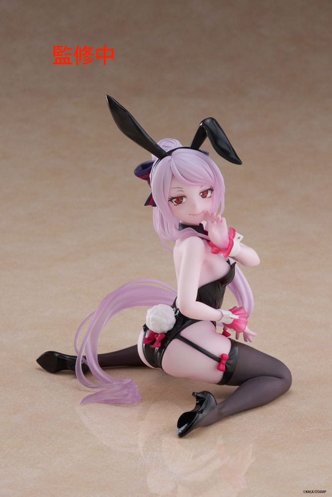 Overlord PVC Statue Desktop Cute Figure Shalltear Bunny Ver. 13 cm - AniMuchuu