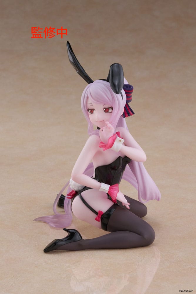 Overlord PVC Statue Desktop Cute Figure Shalltear Bunny Ver. 13 cm - AniMuchuu
