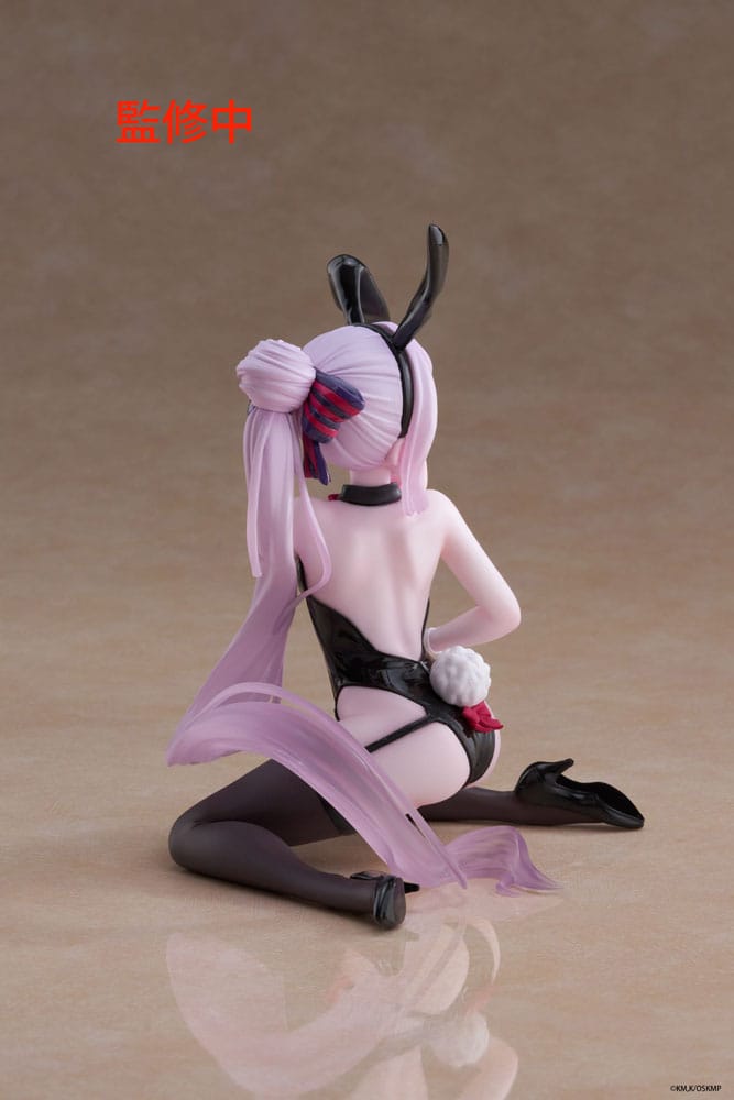 Overlord PVC Statue Desktop Cute Figure Shalltear Bunny Ver. 13 cm - AniMuchuu