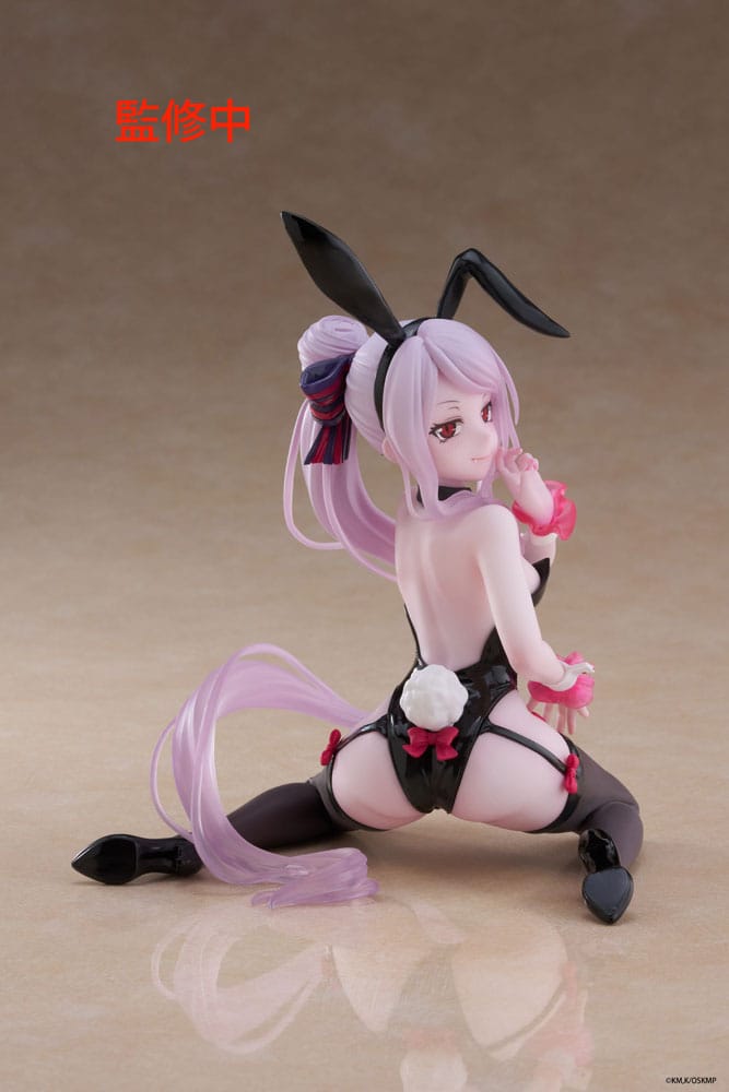 Overlord PVC Statue Desktop Cute Figure Shalltear Bunny Ver. 13 cm - AniMuchuu