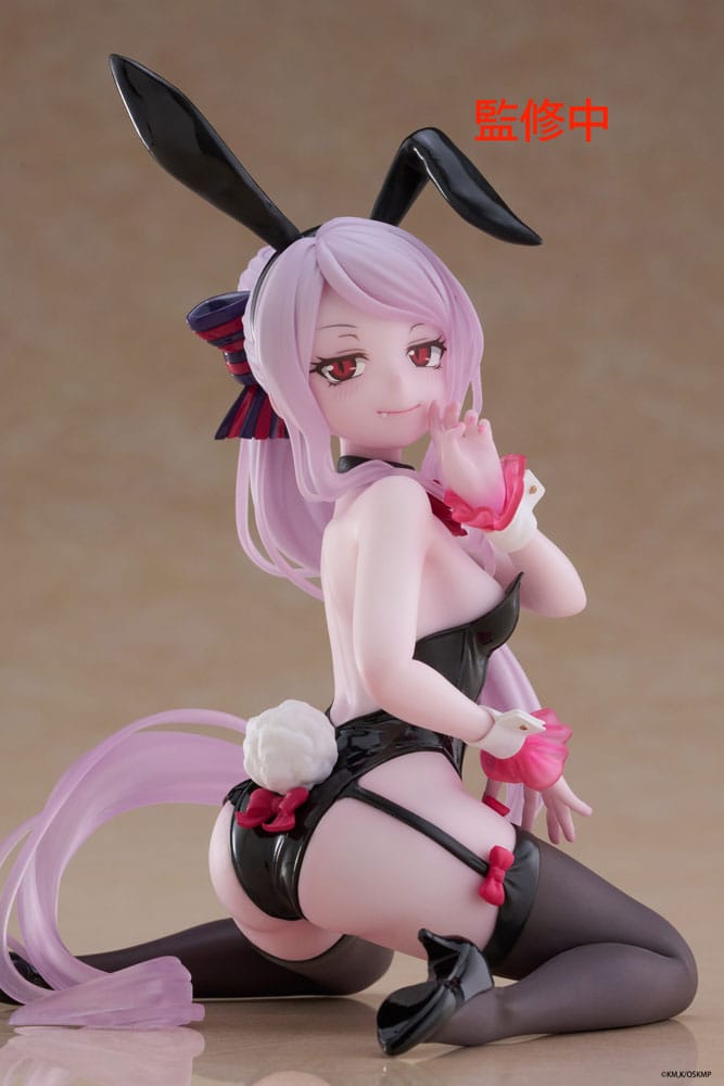 Overlord PVC Statue Desktop Cute Figure Shalltear Bunny Ver. 13 cm - AniMuchuu