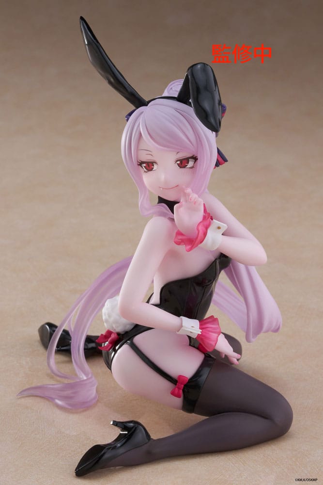 Overlord PVC Statue Desktop Cute Figure Shalltear Bunny Ver. 13 cm - AniMuchuu