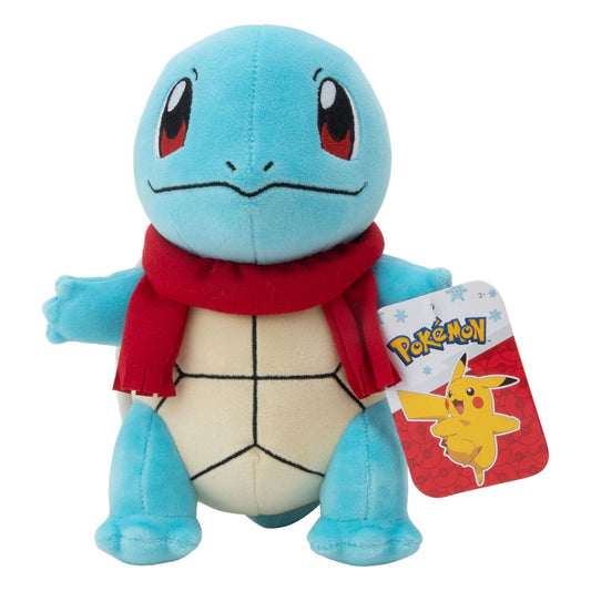Pokémon Plush Figure Winter Squirtle with Scarf 20 cm - AniMuchuu