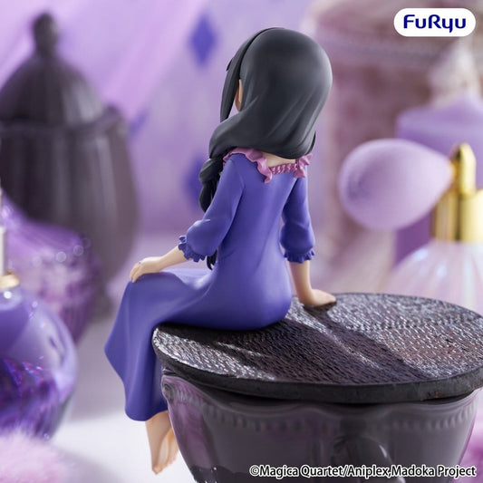 Puella Magi Madoka Magica Noodle Stopper PVC Statue Homura Akemi 15 cm - AniMuchuu