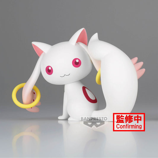 Puella Magi Madoka Magica Fluffy Puffy PVC Figure Kyubey 12 cm - AniMuchuu