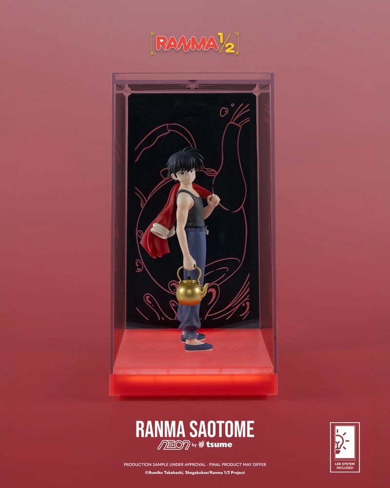 Ranma 1/2 Neon Figure 1/9 Ranma Saotome: Boy 20 cm - AniMuchuu