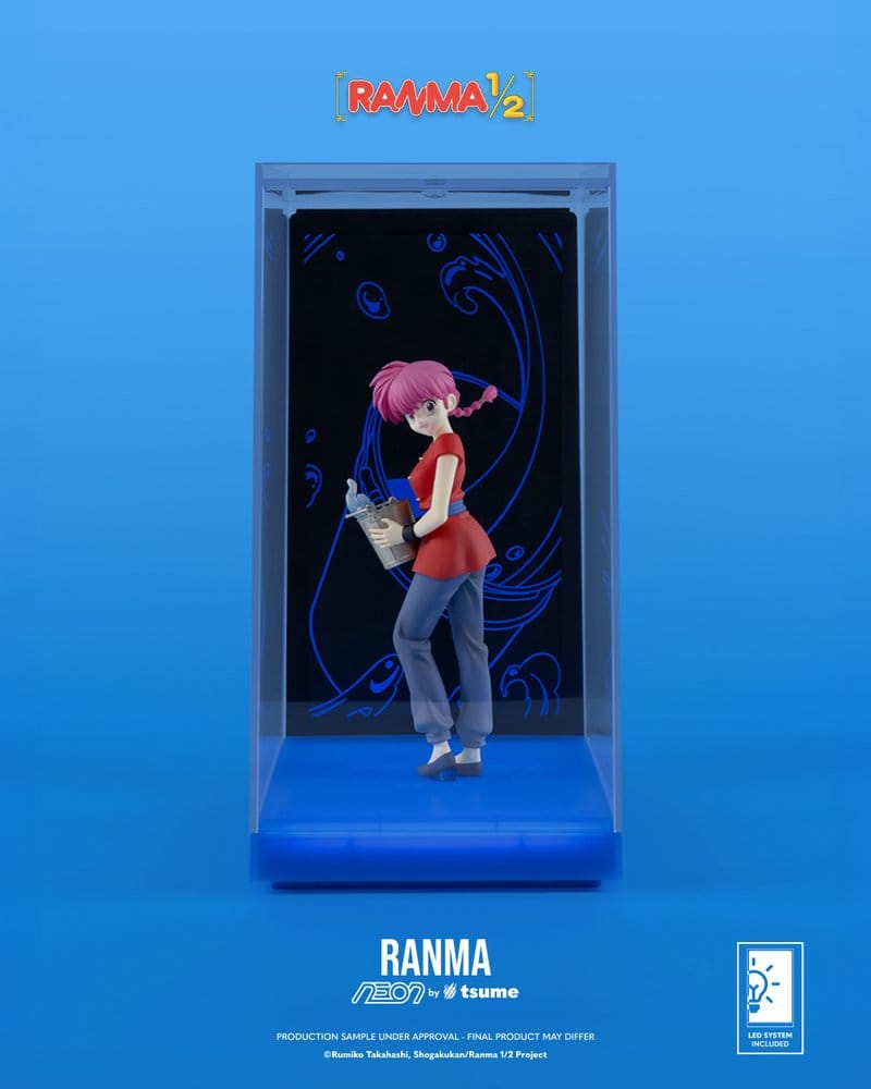 Ranma 1/2 Neon Figure 1/9 Ranma Saotome: Girl 25 cm - AniMuchuu