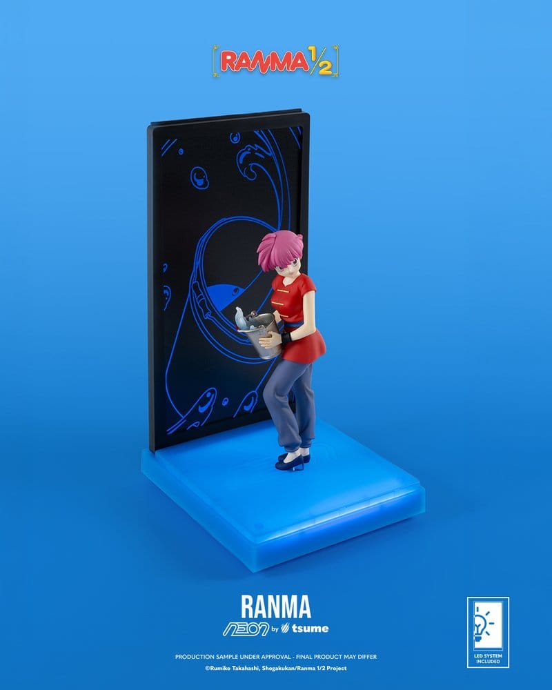 Ranma 1/2 Neon Figure 1/9 Ranma Saotome: Girl 25 cm - AniMuchuu