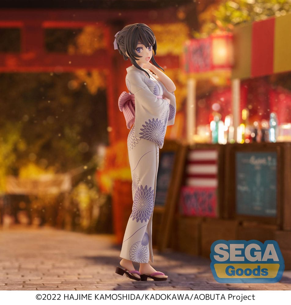 Rascal Does Not Dream Luminasta PVC Statue Mai Sakurajima Yukata 22 cm - AniMuchuu
