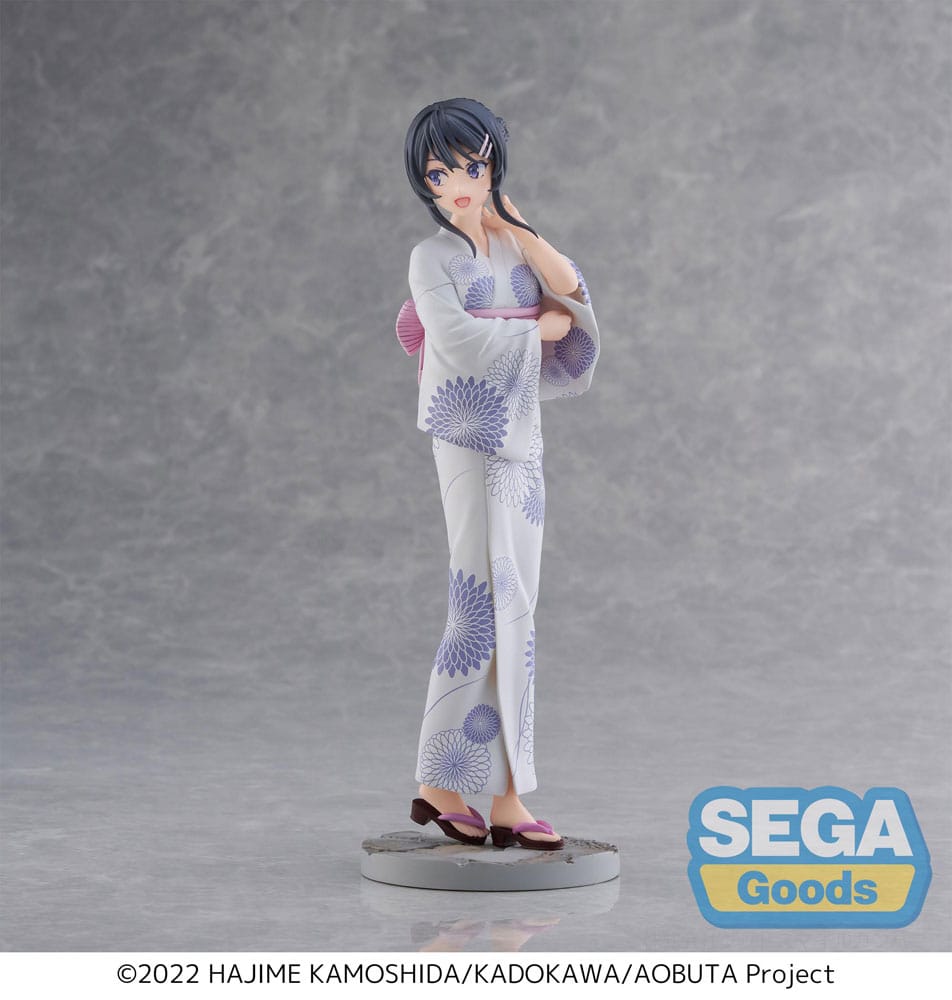 Rascal Does Not Dream Luminasta PVC Statue Mai Sakurajima Yukata 22 cm - AniMuchuu
