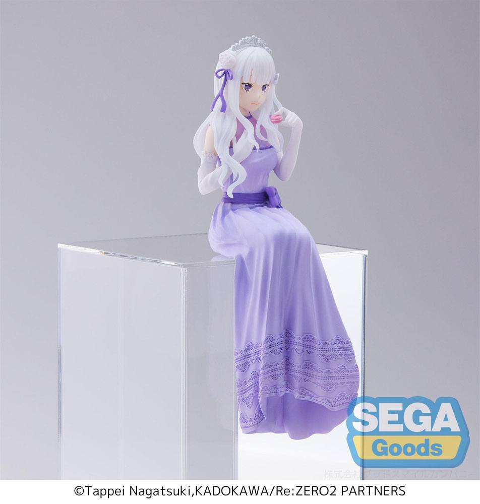 Re:Zero - Starting Life in Another World PM Perching PVC Statue Emilia 14 cm