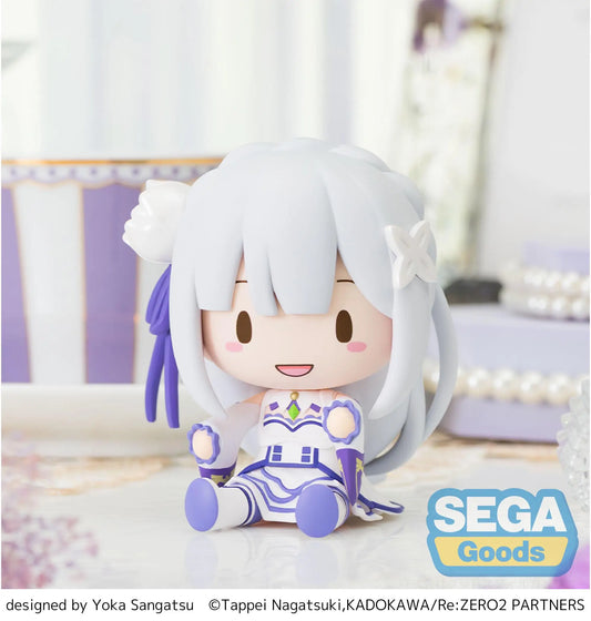 Re:Zero Starting Life in Another World Fuwa Petit Chibi Figure Emilia 8 cm - AniMuchuu