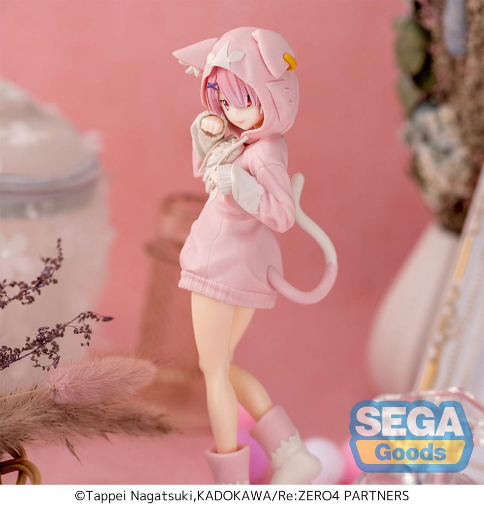 Re:Zero Starting Life in Another World XStellar PVC Statue Ram Mofumofu 22 cm