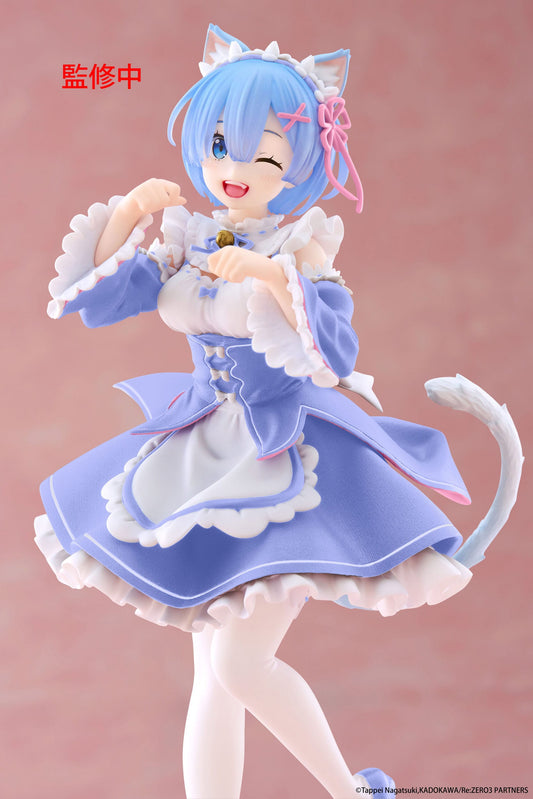 Re:Zero Starting Life in Another World Coreful PVC Statue Rem Cat Maid Ver. 18 cm - AniMuchuu