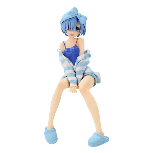Re:Zero Noodle Stopper PVC Statue Rem Room Wear 14 cm - AniMuchuu