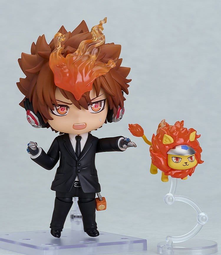 Reborn! Nendoroid Action Figure Tsunayoshi Sawada: Black Suit 11 cm - AniMuchuu