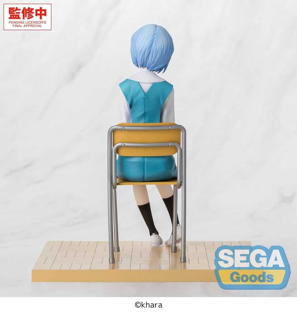 Rebuild of Evangelion XStellar PVC Figure Rei Ayanami: School Uniform 16 cm - AniMuchuu